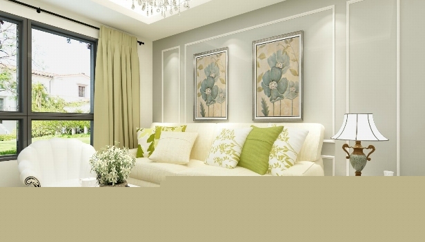 87㎡/兩室一廳一衛(wèi)/田園 87㎡/兩室一廳一衛(wèi)/田園