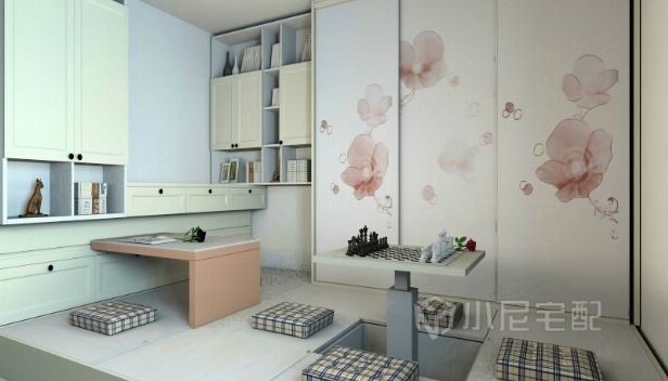 106㎡/三室一廳一衛(wèi)/混搭 106㎡/三室一廳一衛(wèi)/混搭