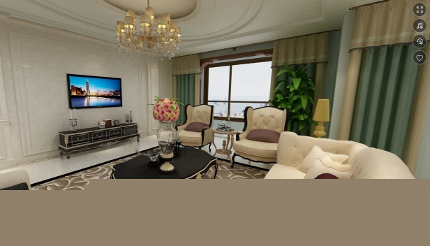 157㎡/三室兩廳兩衛(wèi)/歐式