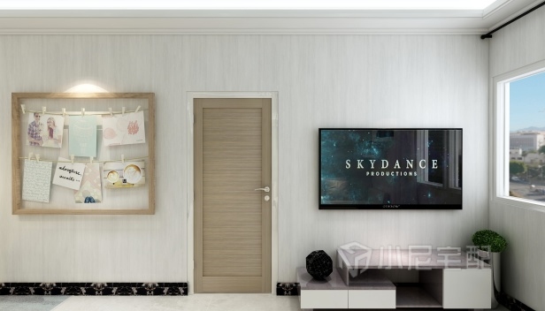 60㎡/兩室一廳一衛(wèi)/現代