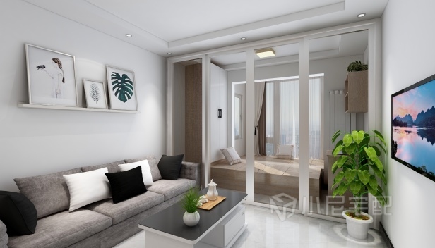 50.49㎡/一室一廳一衛(wèi)/簡約 50.49㎡/一室一廳一衛(wèi)/簡約