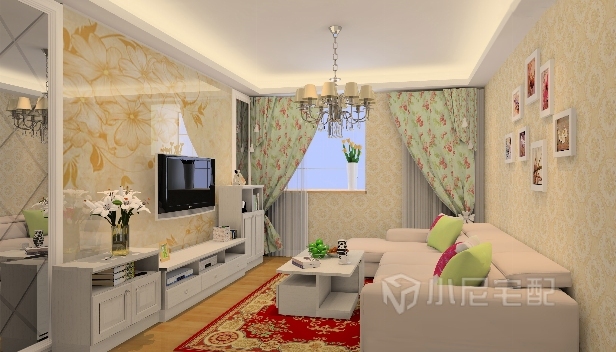 126㎡/四室兩廳兩衛(wèi)/田園 126㎡/四室兩廳兩衛(wèi)/田園