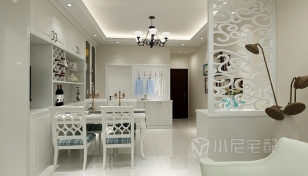 80㎡/兩室兩廳一衛(wèi)/歐式