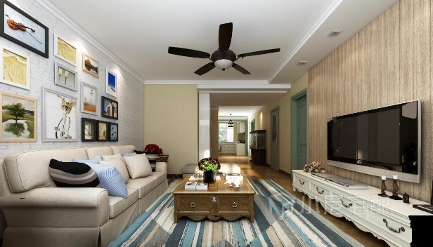 108㎡/三室兩廳一衛(wèi)/田園 108㎡/三室兩廳一衛(wèi)/田園