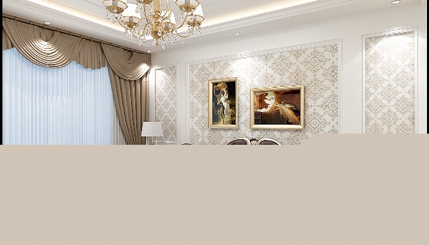 135㎡/三室兩廳兩衛(wèi)/混搭