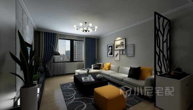 156㎡/三室兩廳兩衛(wèi)/現(xiàn)代