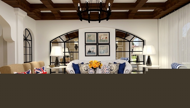 150㎡/三室兩廳兩衛(wèi)/地中海 150㎡/三室兩廳兩衛(wèi)/地中海