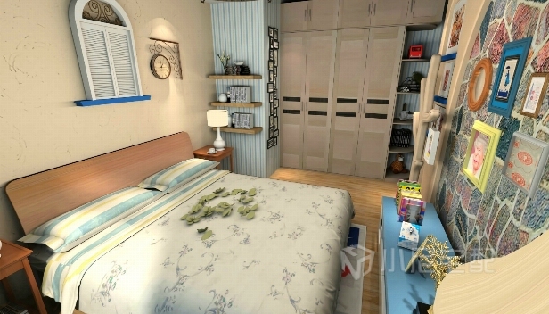 90.78㎡/三室一廳兩衛(wèi)/混搭 90.78㎡/三室一廳兩衛(wèi)/混搭