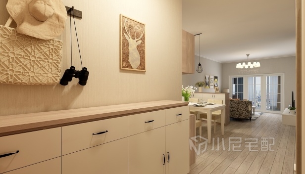 89㎡/兩室兩廳一衛(wèi)/現(xiàn)代