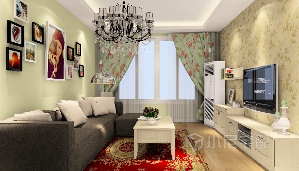 90㎡/兩室兩廳一衛(wèi)/簡約 90㎡/兩室兩廳一衛(wèi)/簡約