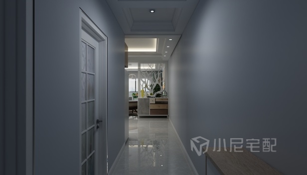 90㎡/兩室一廳一衛(wèi)/現(xiàn)代