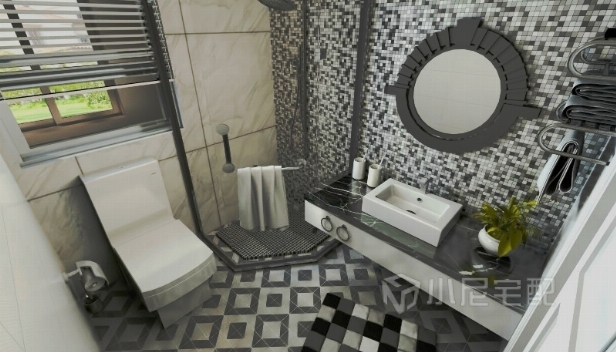 90.78㎡/三室一廳兩衛(wèi)/混搭 90.78㎡/三室一廳兩衛(wèi)/混搭