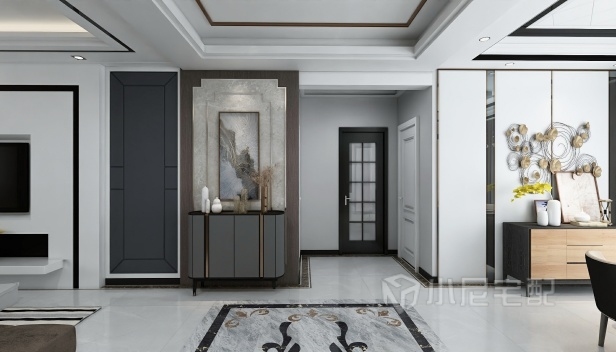 98㎡/兩室兩廳兩衛(wèi)/現(xiàn)代