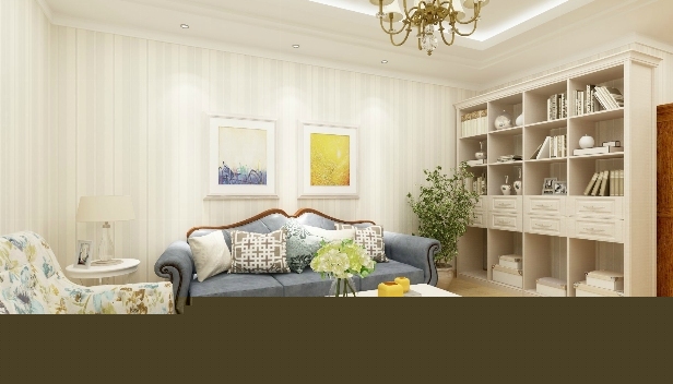 100㎡/兩室一廳一衛(wèi)/歐式