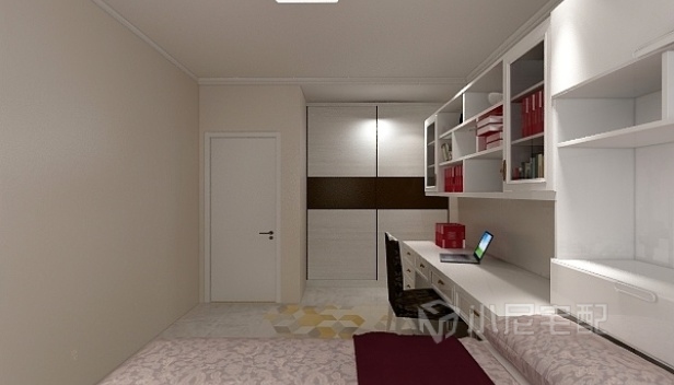 60㎡/兩室一廳一衛(wèi)/現代