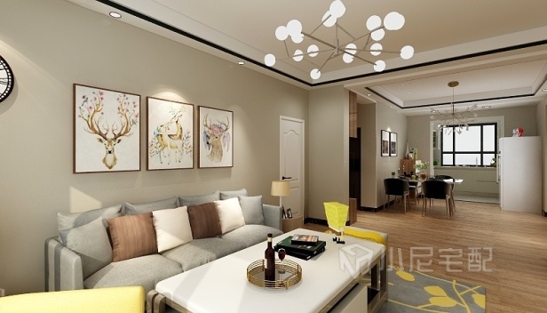 127㎡/三室兩廳兩衛(wèi)/現代