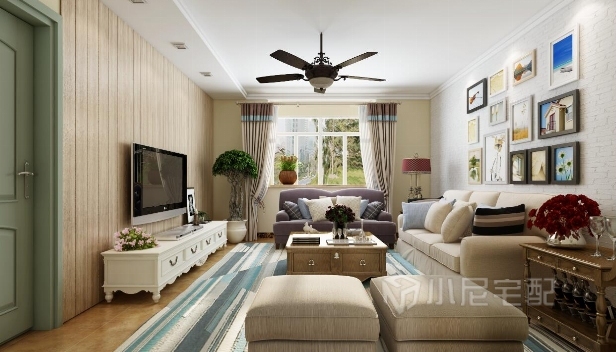 108㎡/三室兩廳一衛(wèi)/田園 108㎡/三室兩廳一衛(wèi)/田園