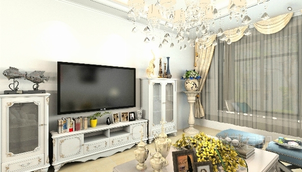 120㎡/三室一廳兩衛(wèi)/歐式