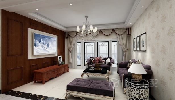 160㎡/四室兩廳兩衛(wèi)/美式 160㎡/四室兩廳兩衛(wèi)/美式