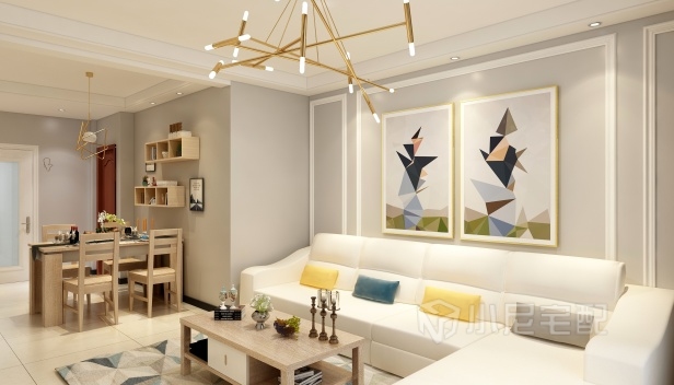 90㎡/兩室兩廳一衛(wèi)/簡約 90㎡/兩室兩廳一衛(wèi)/簡約