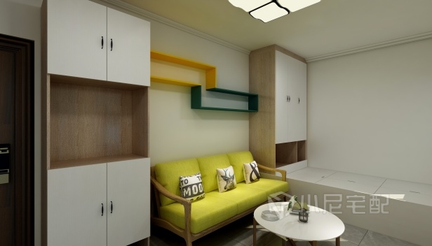 44㎡/一室一廳一衛(wèi)/簡約 44㎡/一室一廳一衛(wèi)/簡約