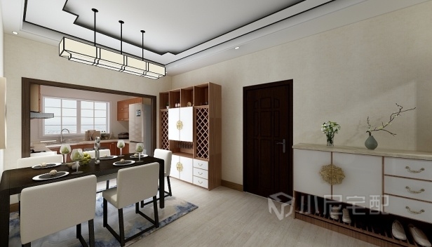 72.64㎡/兩室兩廳一衛(wèi)/中式 72.64㎡/兩室兩廳一衛(wèi)/中式