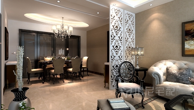 96㎡/兩室兩廳一衛(wèi)/簡約