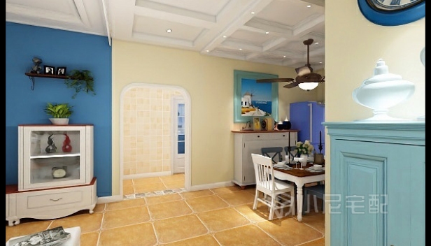 120㎡/三室兩廳一衛(wèi)/地中海 120㎡/三室兩廳一衛(wèi)/地中海