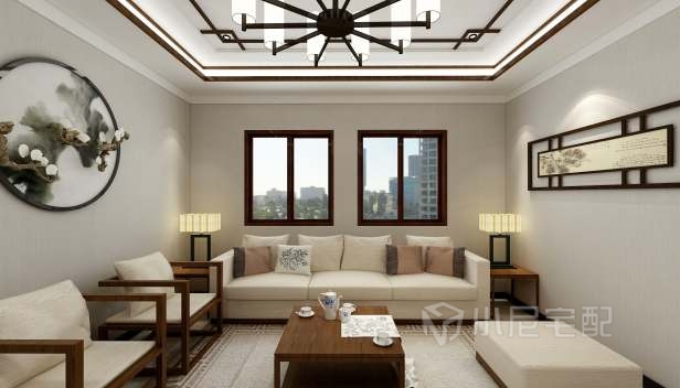 89㎡/三室兩廳一衛(wèi)/中式 89㎡/三室兩廳一衛(wèi)/中式