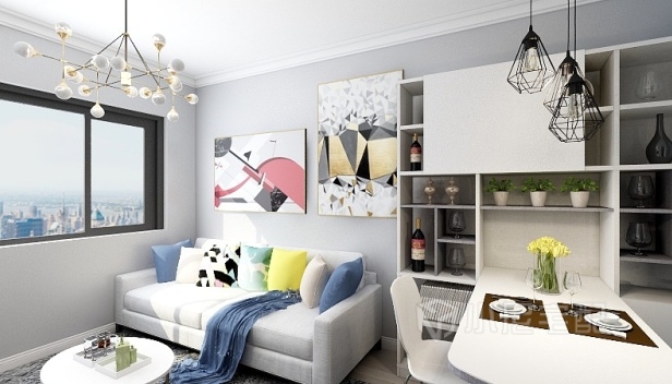 61㎡/兩室一廳一衛(wèi)/簡約 61㎡/兩室一廳一衛(wèi)/簡約