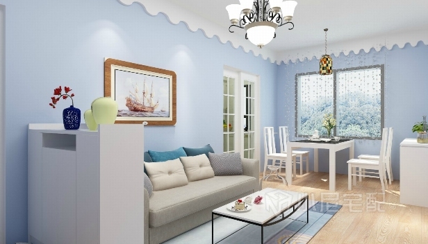 88㎡/兩室兩廳一衛(wèi)/地中海 88㎡/兩室兩廳一衛(wèi)/地中海